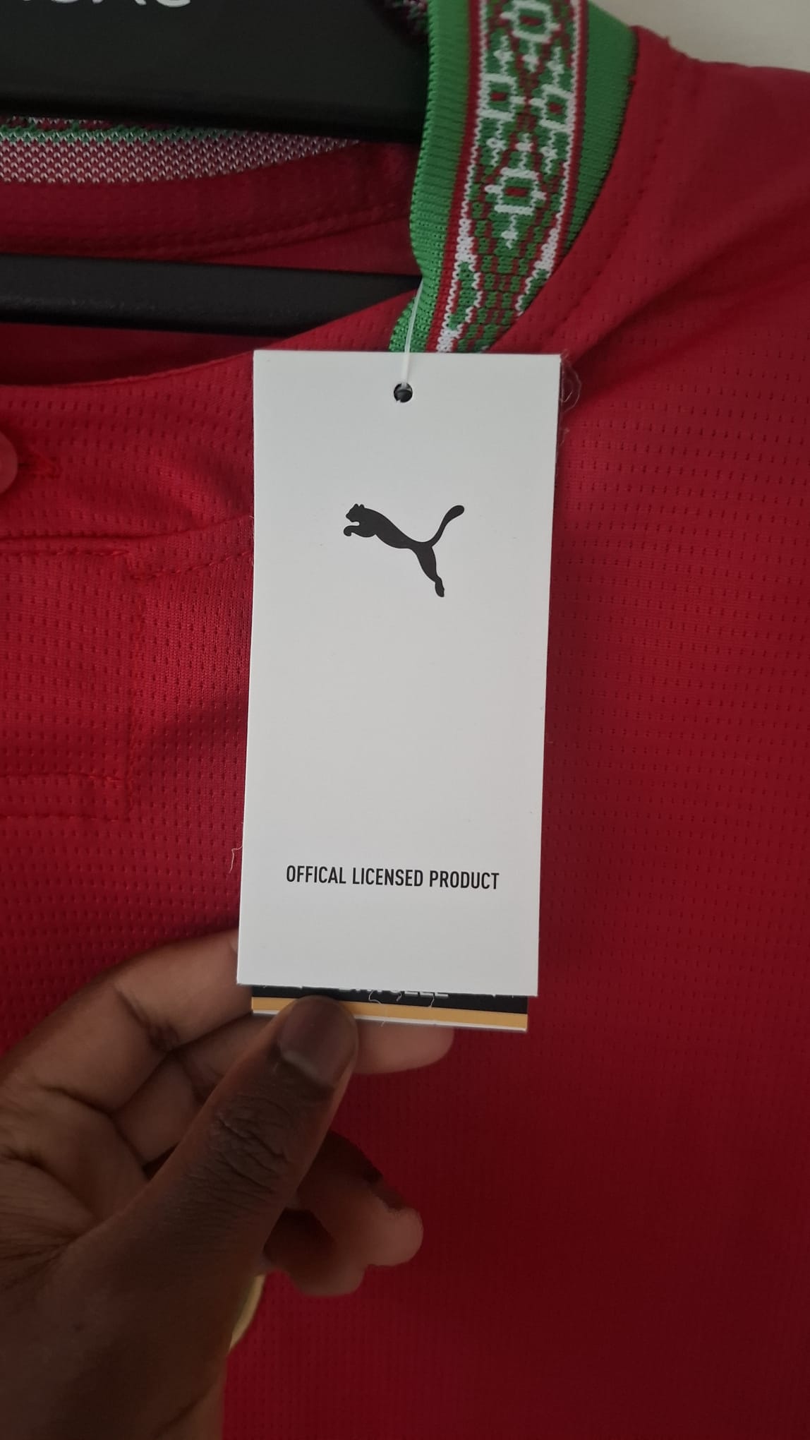 Morocco Football Tee shirt
